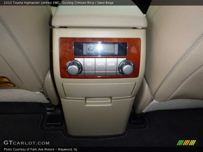 Sizzling Crimson Mica / Sand Beige 2013 Toyota Highlander Limited 4WD