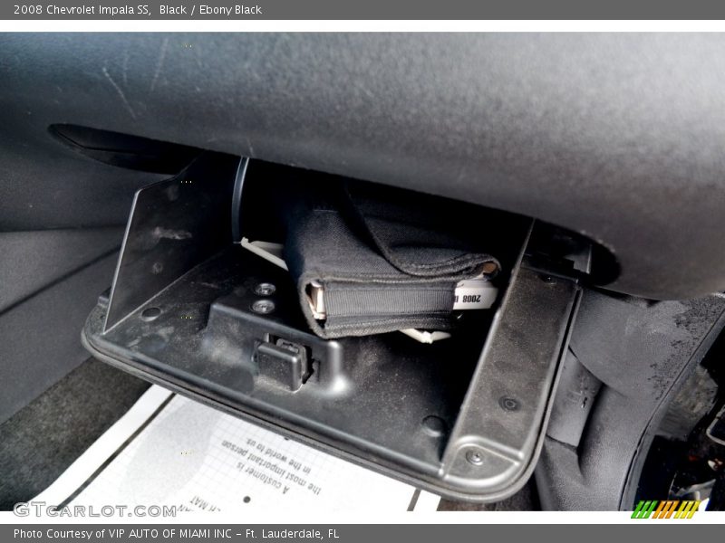 Black / Ebony Black 2008 Chevrolet Impala SS