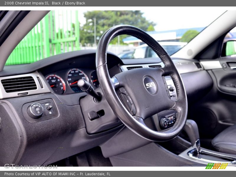 Black / Ebony Black 2008 Chevrolet Impala SS
