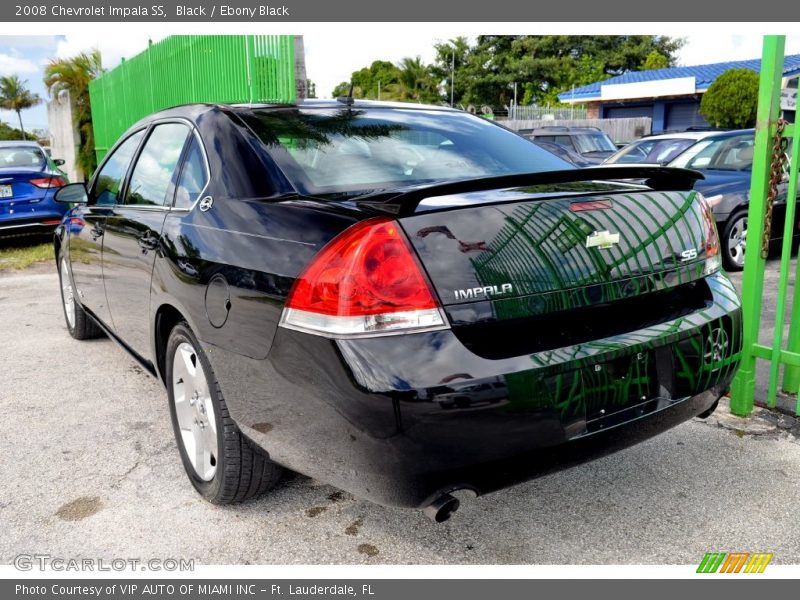 Black / Ebony Black 2008 Chevrolet Impala SS