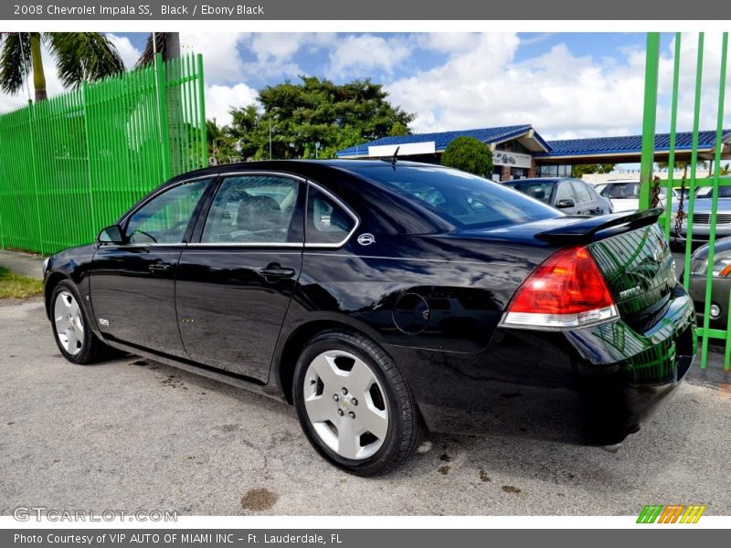 Black / Ebony Black 2008 Chevrolet Impala SS