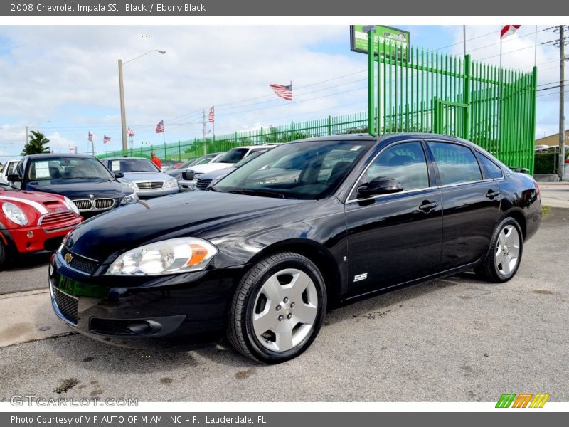 Black / Ebony Black 2008 Chevrolet Impala SS