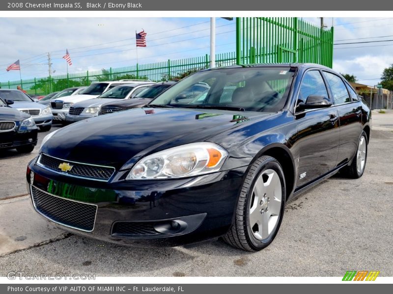 Black / Ebony Black 2008 Chevrolet Impala SS