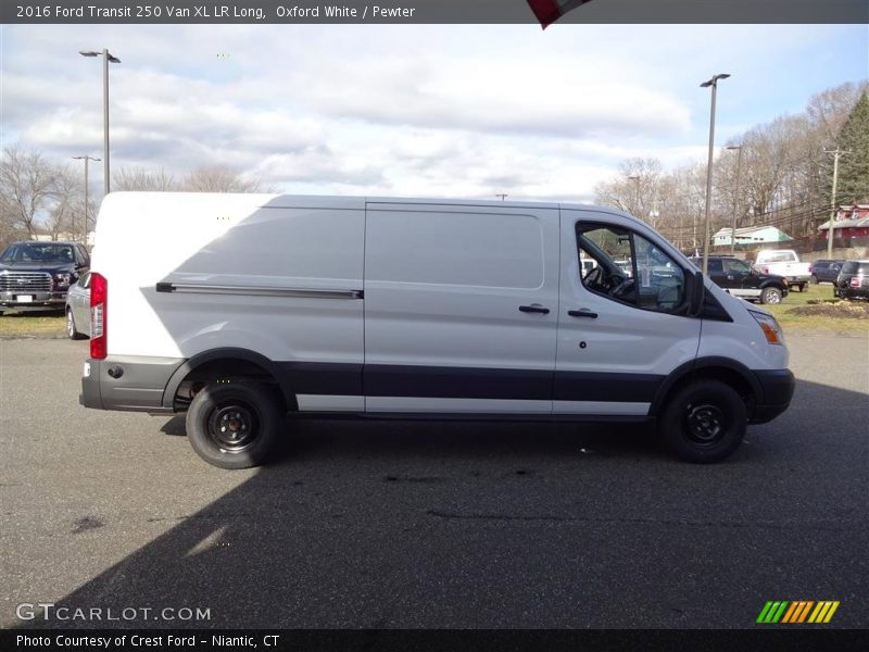 Oxford White / Pewter 2016 Ford Transit 250 Van XL LR Long