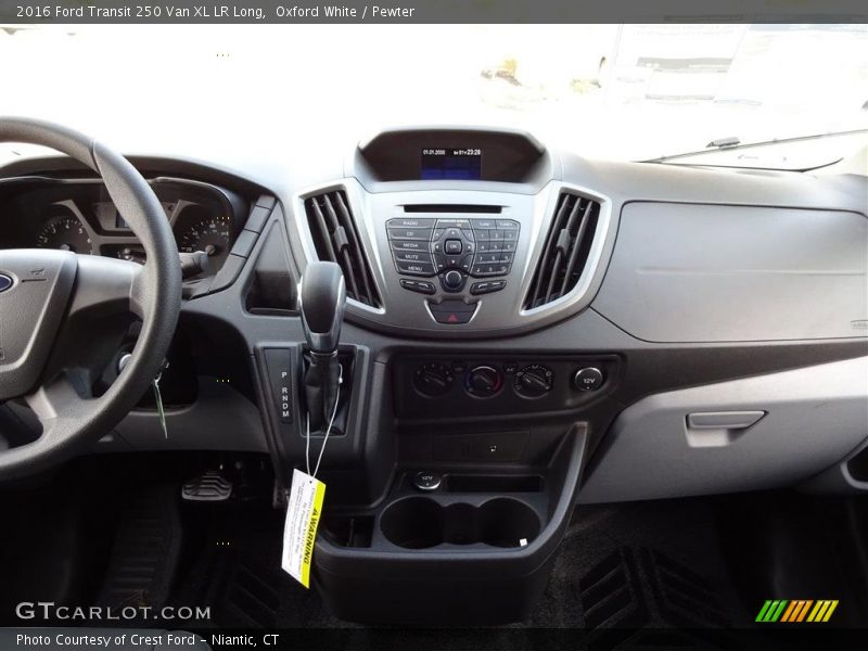 Oxford White / Pewter 2016 Ford Transit 250 Van XL LR Long