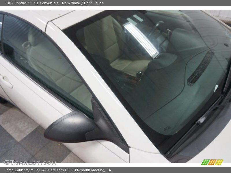 Ivory White / Light Taupe 2007 Pontiac G6 GT Convertible