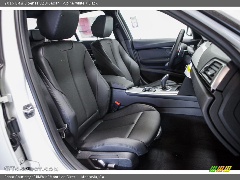 Alpine White / Black 2016 BMW 3 Series 328i Sedan