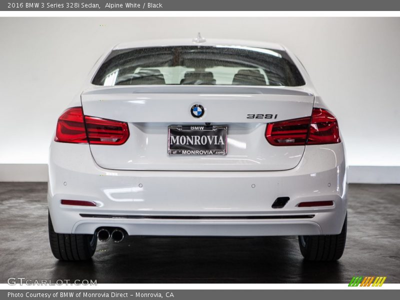 Alpine White / Black 2016 BMW 3 Series 328i Sedan