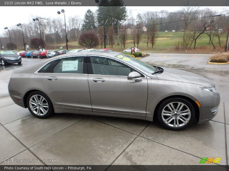 Luxe Metallic / Ebony 2015 Lincoln MKZ FWD