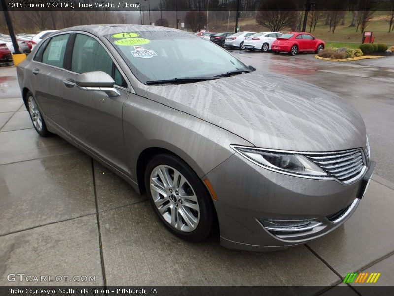 Luxe Metallic / Ebony 2015 Lincoln MKZ FWD