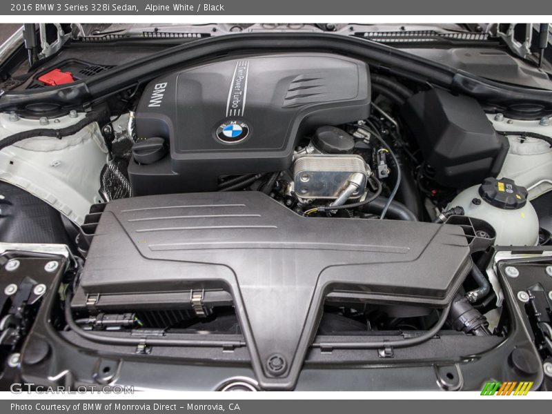 Alpine White / Black 2016 BMW 3 Series 328i Sedan