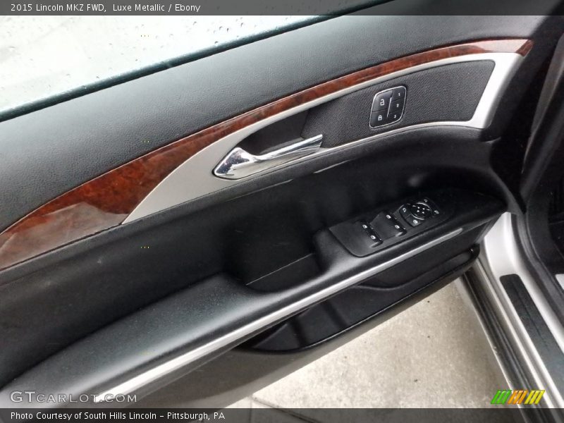 Luxe Metallic / Ebony 2015 Lincoln MKZ FWD