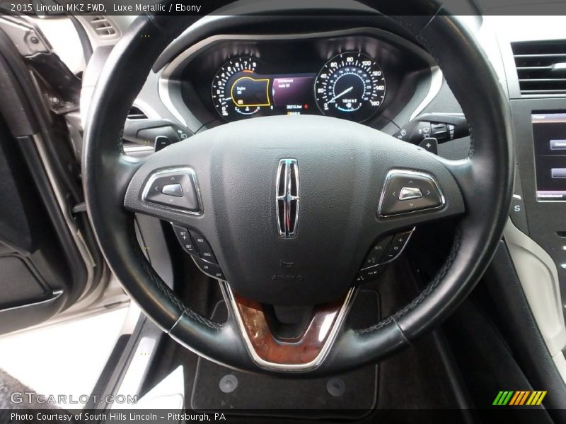 Luxe Metallic / Ebony 2015 Lincoln MKZ FWD
