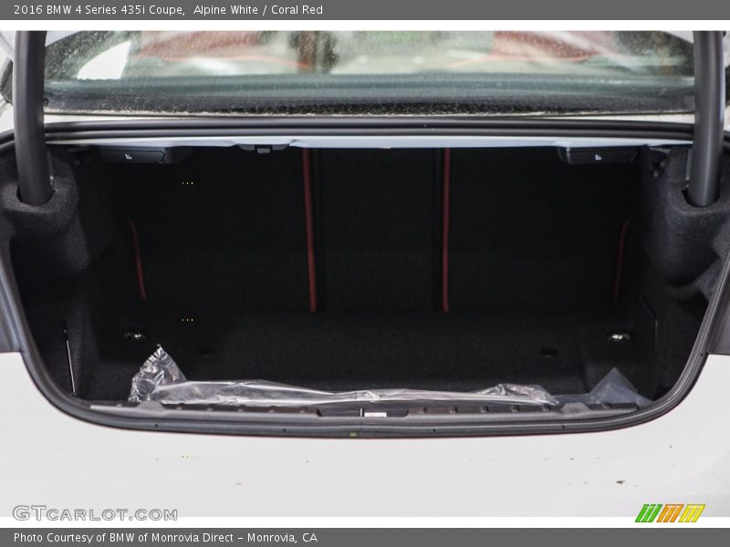  2016 4 Series 435i Coupe Trunk