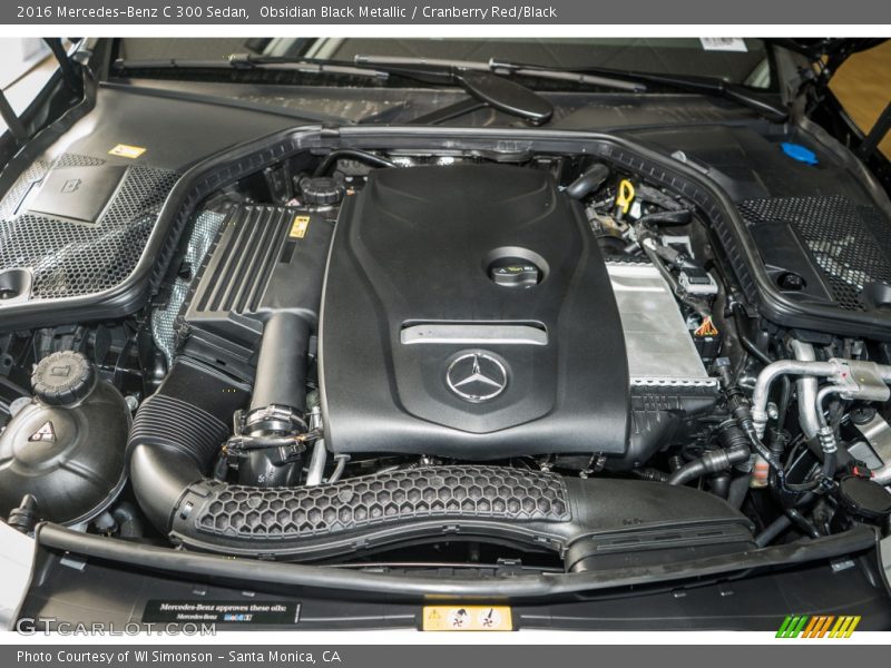  2016 C 300 Sedan Engine - 2.0 Liter DI Turbocharged DOHC 16-Valve VVT 4 Cylinder