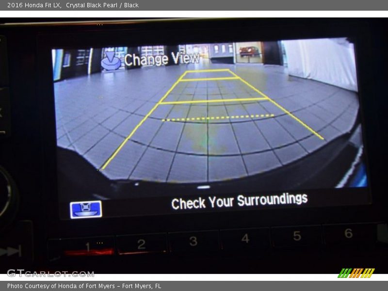 Crystal Black Pearl / Black 2016 Honda Fit LX