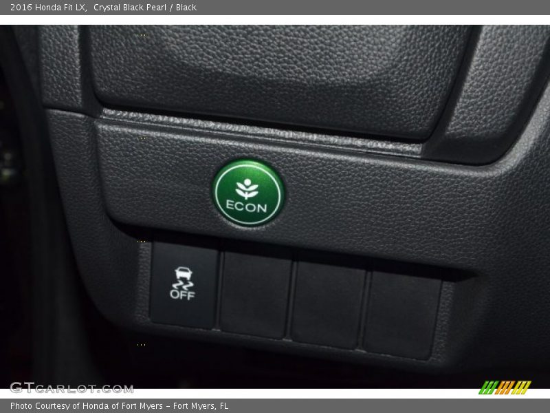 Crystal Black Pearl / Black 2016 Honda Fit LX