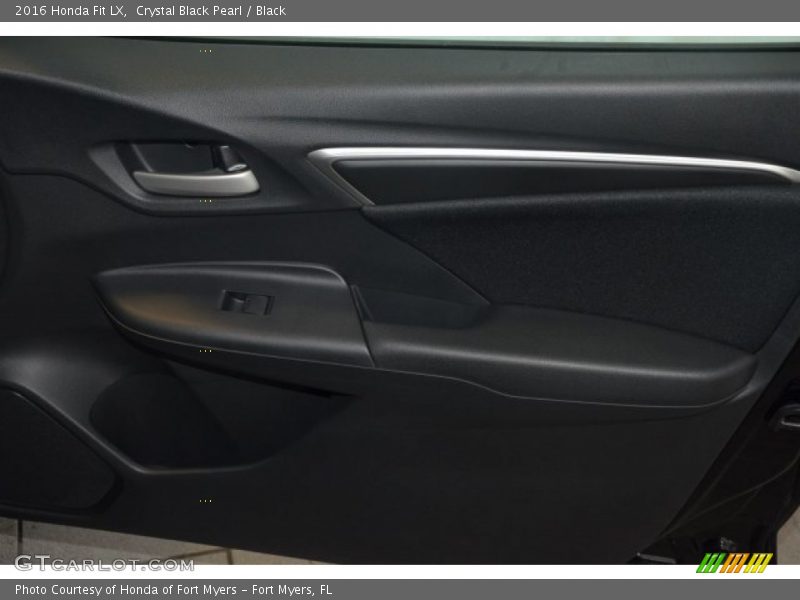 Crystal Black Pearl / Black 2016 Honda Fit LX