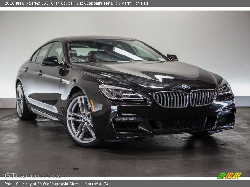 Front 3/4 View of 2016 6 Series 650i Gran Coupe