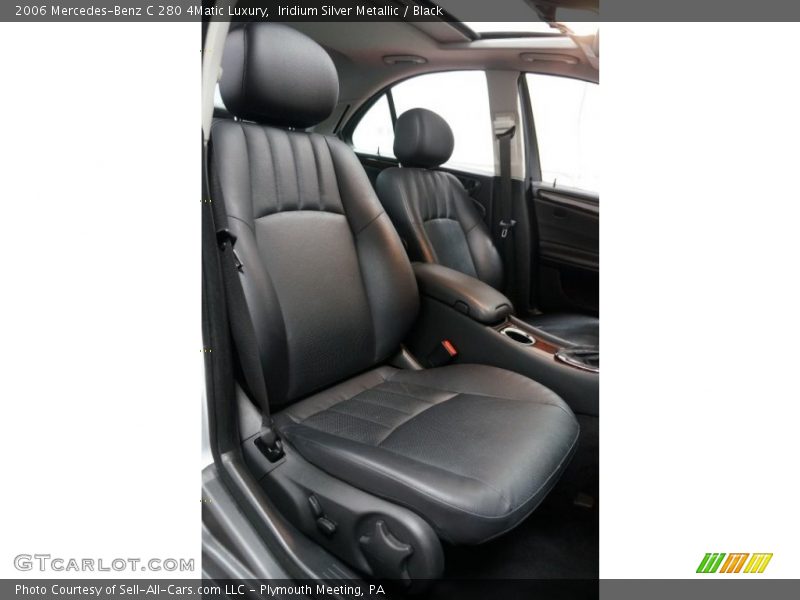 Iridium Silver Metallic / Black 2006 Mercedes-Benz C 280 4Matic Luxury