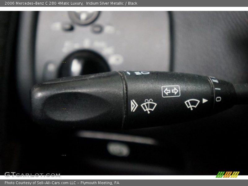 Iridium Silver Metallic / Black 2006 Mercedes-Benz C 280 4Matic Luxury
