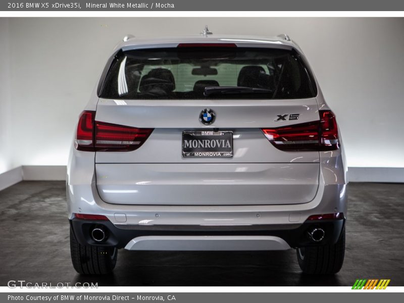 Mineral White Metallic / Mocha 2016 BMW X5 xDrive35i
