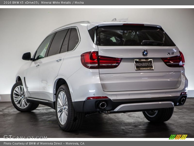 Mineral White Metallic / Mocha 2016 BMW X5 xDrive35i