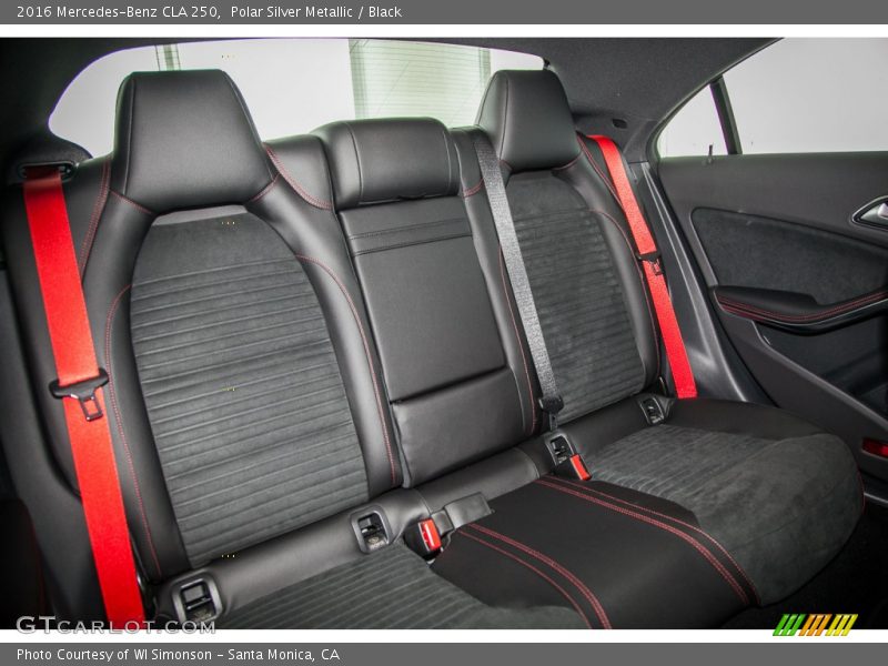 Rear Seat of 2016 CLA 250