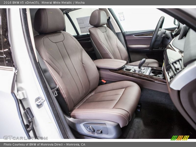 Front Seat of 2016 X5 xDrive35i