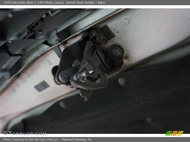 Iridium Silver Metallic / Black 2006 Mercedes-Benz C 280 4Matic Luxury