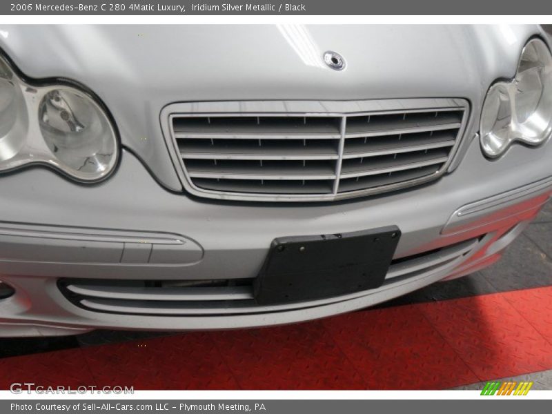Iridium Silver Metallic / Black 2006 Mercedes-Benz C 280 4Matic Luxury