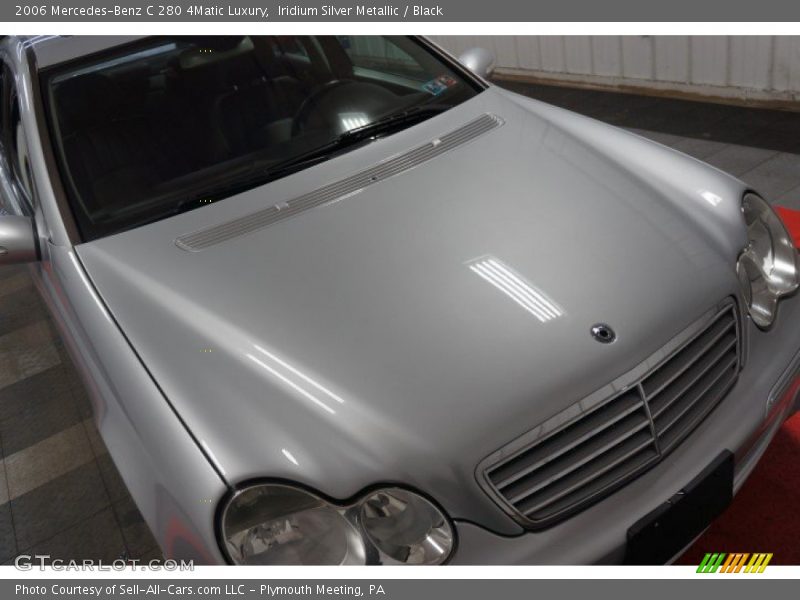 Iridium Silver Metallic / Black 2006 Mercedes-Benz C 280 4Matic Luxury