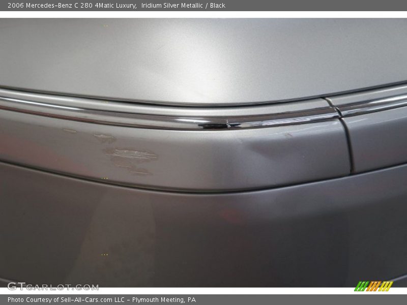 Iridium Silver Metallic / Black 2006 Mercedes-Benz C 280 4Matic Luxury