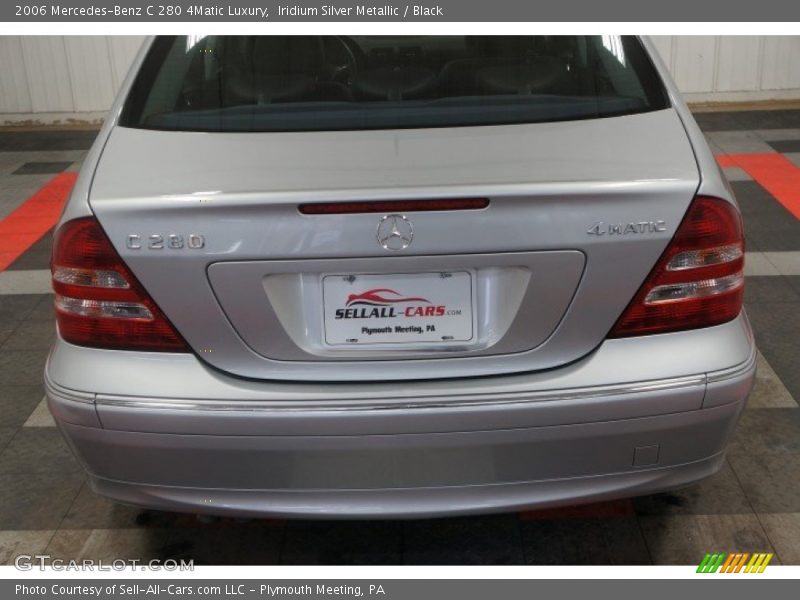 Iridium Silver Metallic / Black 2006 Mercedes-Benz C 280 4Matic Luxury