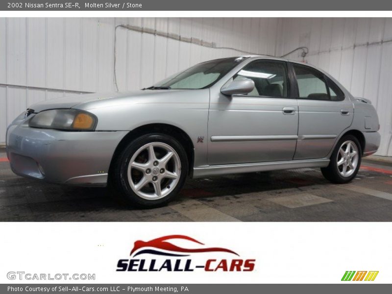 Molten Silver / Stone 2002 Nissan Sentra SE-R