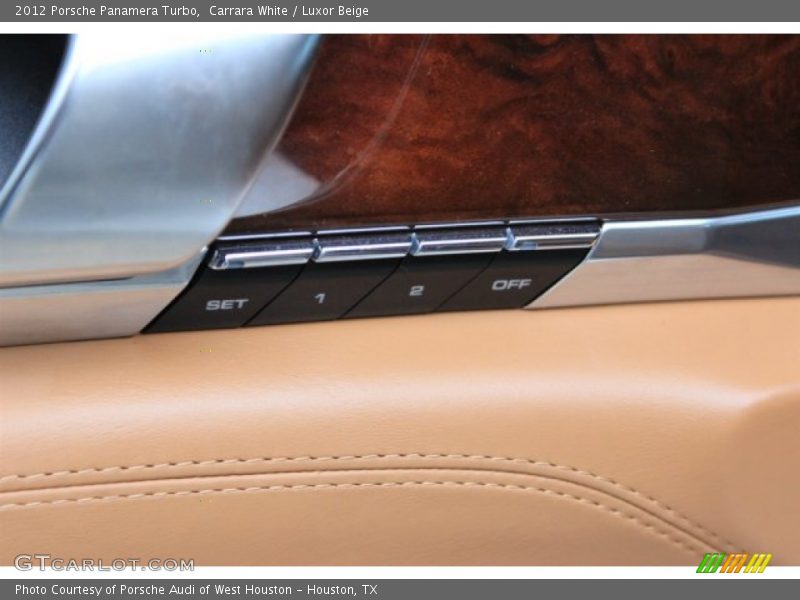 Carrara White / Luxor Beige 2012 Porsche Panamera Turbo