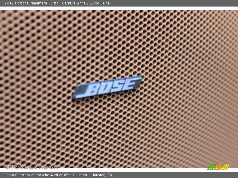 Carrara White / Luxor Beige 2012 Porsche Panamera Turbo