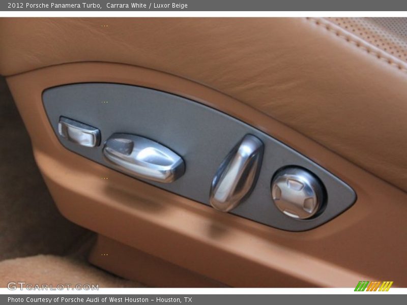 Carrara White / Luxor Beige 2012 Porsche Panamera Turbo
