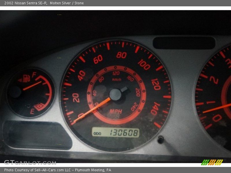 Molten Silver / Stone 2002 Nissan Sentra SE-R