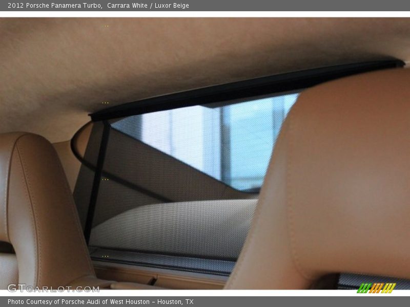 Carrara White / Luxor Beige 2012 Porsche Panamera Turbo