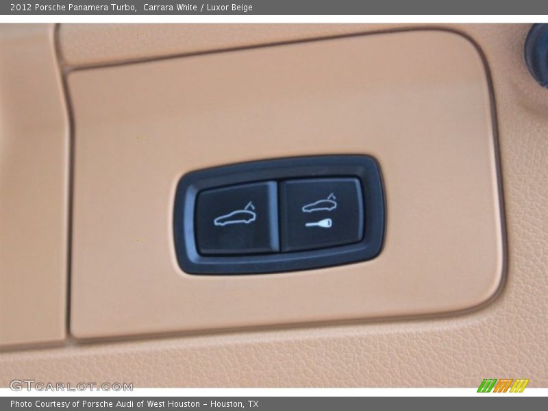 Carrara White / Luxor Beige 2012 Porsche Panamera Turbo