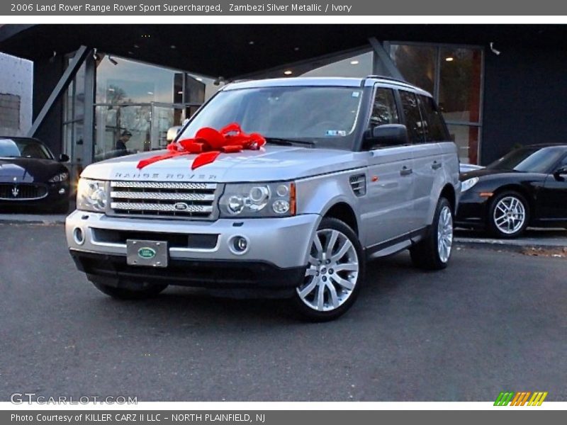 Zambezi Silver Metallic / Ivory 2006 Land Rover Range Rover Sport Supercharged