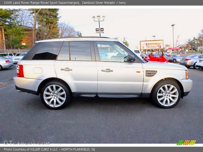 Zambezi Silver Metallic / Ivory 2006 Land Rover Range Rover Sport Supercharged