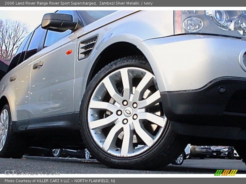 Zambezi Silver Metallic / Ivory 2006 Land Rover Range Rover Sport Supercharged