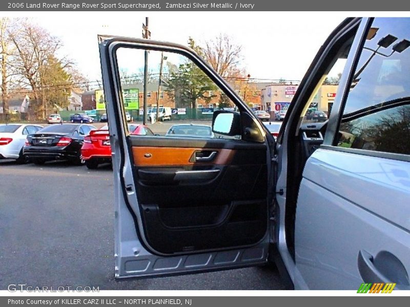 Zambezi Silver Metallic / Ivory 2006 Land Rover Range Rover Sport Supercharged