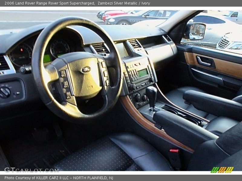 Zambezi Silver Metallic / Ivory 2006 Land Rover Range Rover Sport Supercharged