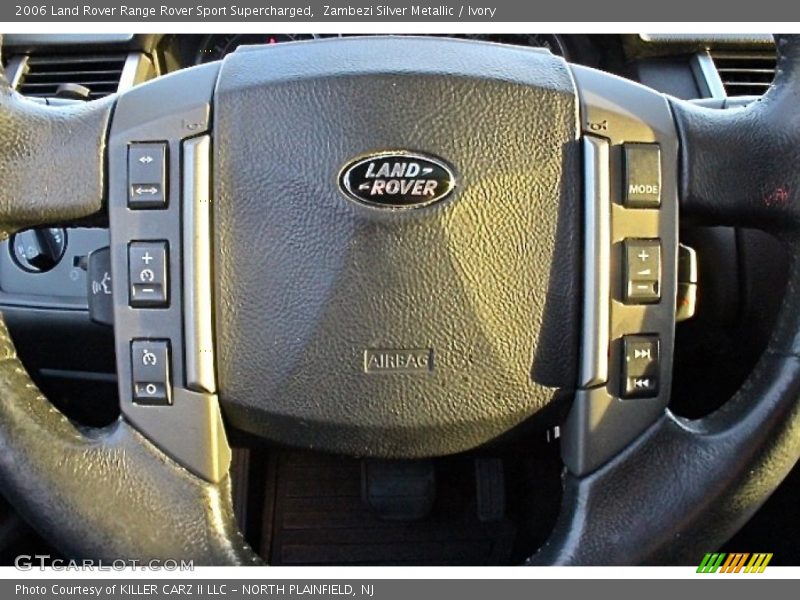 Zambezi Silver Metallic / Ivory 2006 Land Rover Range Rover Sport Supercharged