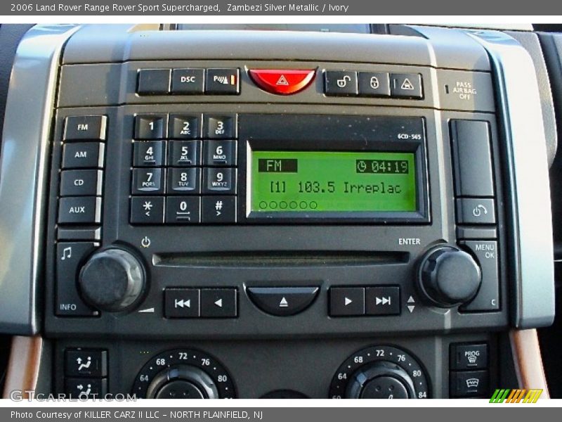 Zambezi Silver Metallic / Ivory 2006 Land Rover Range Rover Sport Supercharged