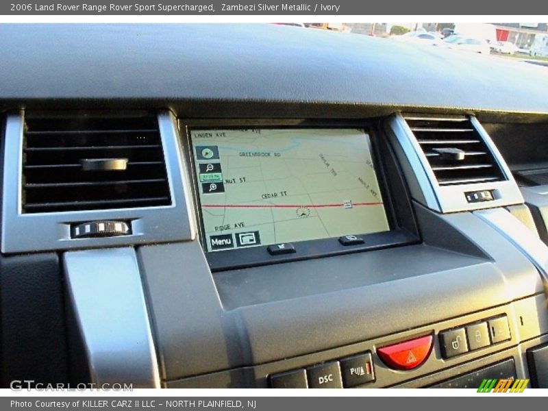 Zambezi Silver Metallic / Ivory 2006 Land Rover Range Rover Sport Supercharged