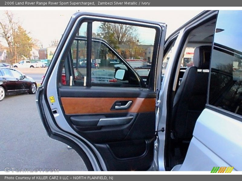 Zambezi Silver Metallic / Ivory 2006 Land Rover Range Rover Sport Supercharged